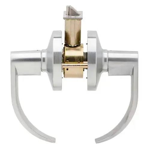 K Series Passage Quantum Lock with 30266 Latch 30148 Strike Satin Chrome Finish K Series Passage Quantum Lock with 30266 Latch 30148 Strike Satin Chrome Finish