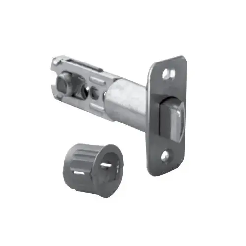 Dual Option Adjustable Springlatch Satin Stainless Steel Finish