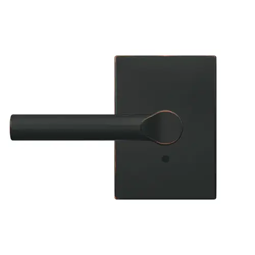 Broadway Lever with Century Rose Passage and Privacy Lock with 16600 Latch and 10027 Strike Aged Bronze Finish Broadway Lever with Century Rose Passage and Privacy Lock with 16600 Latch and 10027 Strike Aged Bronze Finish