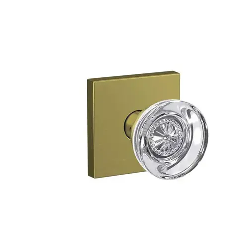 Hobson Knob with Collins Rose Passage and Privacy Lock with 16600 Latch and 10027 Strike Satin Brass Finish Hobson Knob with Collins Rose Passage and Privacy Lock with 16600 Latch and 10027 Strike Satin Brass Finish