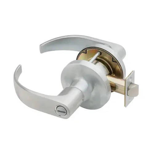 T Series Privacy Quantum Lever Lock with 98535 Latch 5164 Strike Satin Chrome Finish T Series Privacy Quantum Lever Lock with 98535 Latch 5164 Strike Satin Chrome Finish