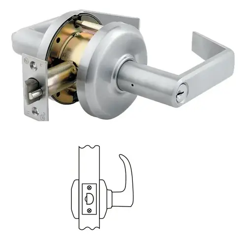 Stanley Security QCL235 E 626 S4 478S Sierra Grade 2 Cylindrical