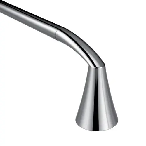 Glyde 24" Towel Bar Bright Chrome Finish Glyde 24" Towel Bar Bright Chrome Finish