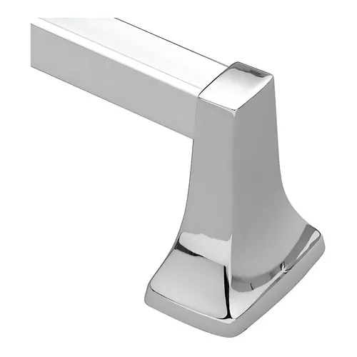 Contemporary 24" Towel Bar Bright Chrome Finish