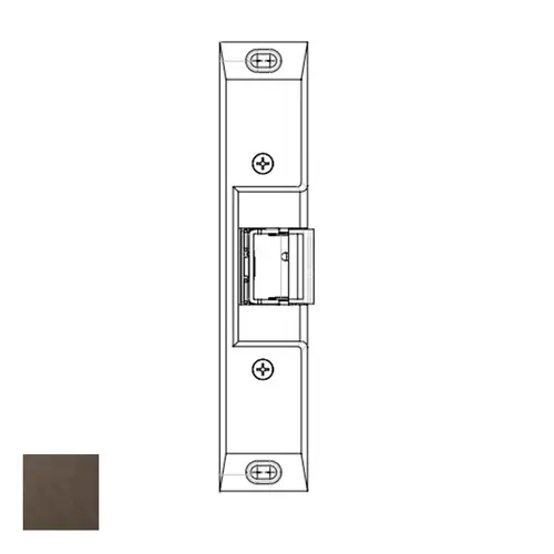 Faceplate 9" x 1-3/4" x 11/16", Rim Exit Devices, Metal Jambs, 7000 Series, 613E/US10BE Dark Oxidized Satin Bronze