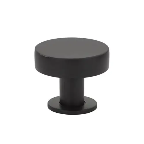 Cadet 1-1/4" Cabinet Knob Flat Black Finish Cadet 1-1/4" Cabinet Knob Flat Black Finish