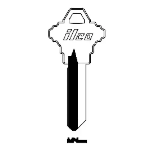 Schlage 35-1041F Blank Key Silver Schlage 35-1041F Blank Key Silver