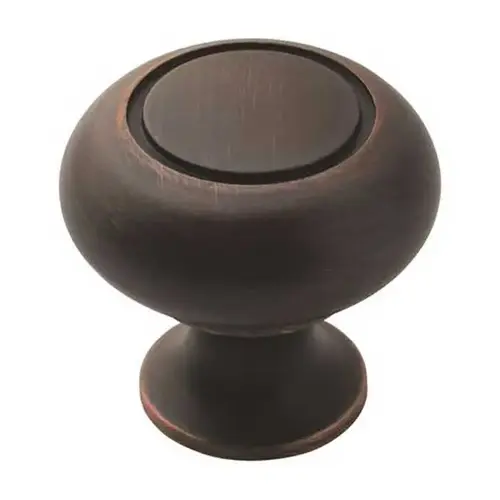 1-1/4" (32 mm) Diameter Allison Value Cabinet Knob Oil Rubbed Bronze Finish 1-1/4" (32 mm) Diameter Allison Value Cabinet Knob Oil Rubbed Bronze Finish