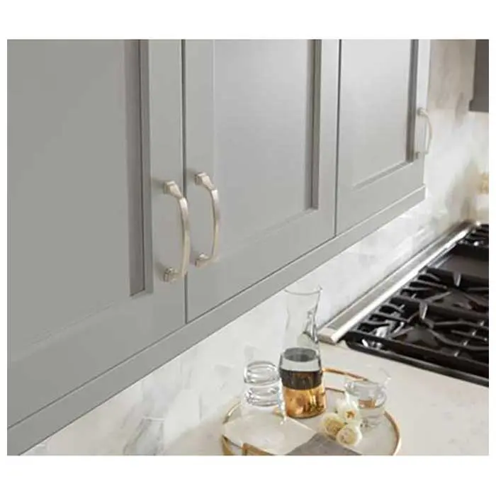 Amerock 5-1/16 (128 mm) Center to Center Revitalize Cabinet Pull Satin Nickel Finish - pack of 25 BP55346G10-25PACK Amerock 5-1/16 (128 mm) Center to Center Revitalize Cabinet Pull Satin Nickel Finish - pack of 25 BP55346G10-25PACK
