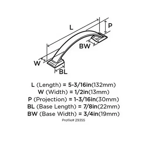 Candler Kitchen Cabinet Drawer Pull 3 3/4" Center to Center Oil Rubbed Bronze Candler Kitchen Cabinet Drawer Pull 3 3/4" Center to Center Oil Rubbed Bronze