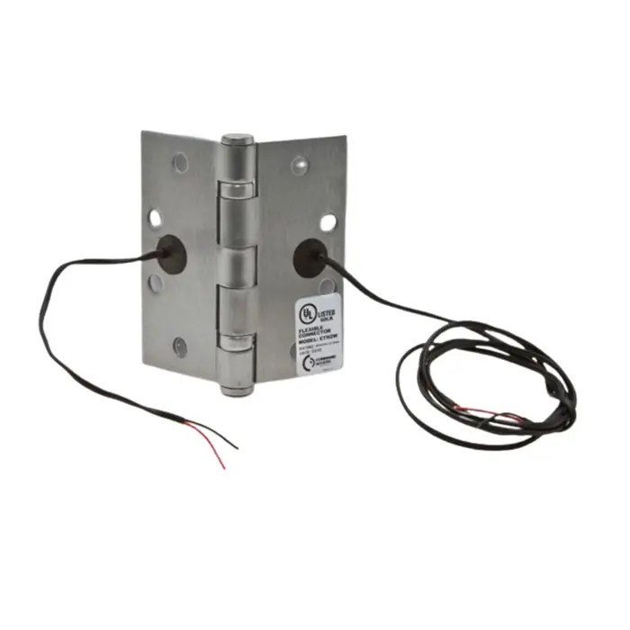 Command Access Technologies 5 x 4-1/2 Electric 4 Wire BB1179 Hinge US26D Satin Chrome Finish ETH-4W-5045-626-BB79