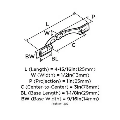 Brass And Sterling Traditional Collection Cabinet Drawer Pull For Kitchen And Cabinet Hardware 3" Center to Center Oil Rubbed Bronze Brass And Sterling Traditional Collection Cabinet Drawer Pull For Kitchen And Cabinet Hardware 3" Center to Center Oil Rubbed Bronze