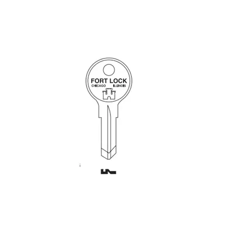 Fort Key Blanks F/2400 Series 5 Disc - pack of 10 Fort Key Blanks F/2400 Series 5 Disc - pack of 10