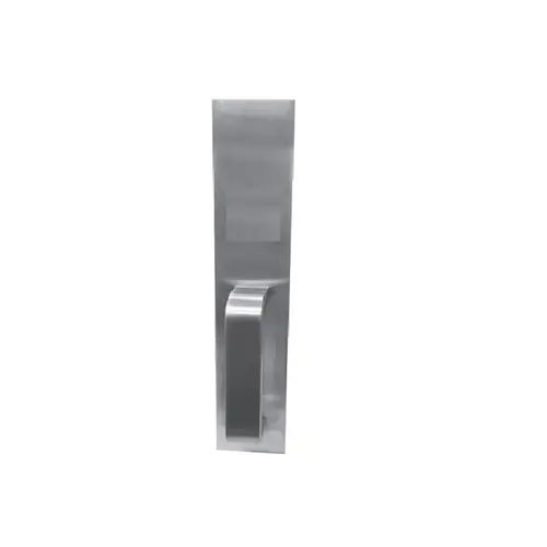 Exit Trim - Dummy Pull Handle x Plate, Stainless Steel US32D/630 Exit Trim - Dummy Pull Handle x Plate, Stainless Steel US32D/630