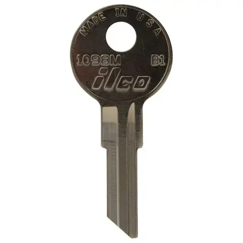KEY BLANK KEY BLANK NICKEL PLATED
