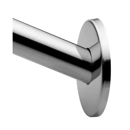 58.4 in. Curved Shower Rod Bar in Polished Stainless Steel 58.4 in. Curved Shower Rod Bar in Polished Stainless Steel