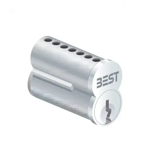 Stanley Best 1C7Q1626 Standard 7 Pin Q Keyway Uncombinated Core Satin ...