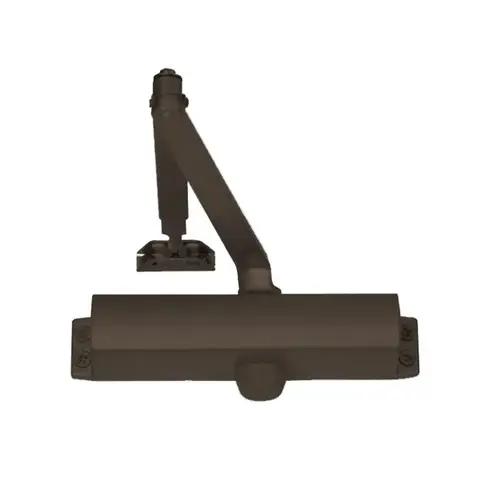 Multi Size Non Hold Open Door Closer Dark Bronze Finish