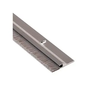 National Guard Products 600A-SET-96 Surface Mounted Brush Astragal Set - 96"