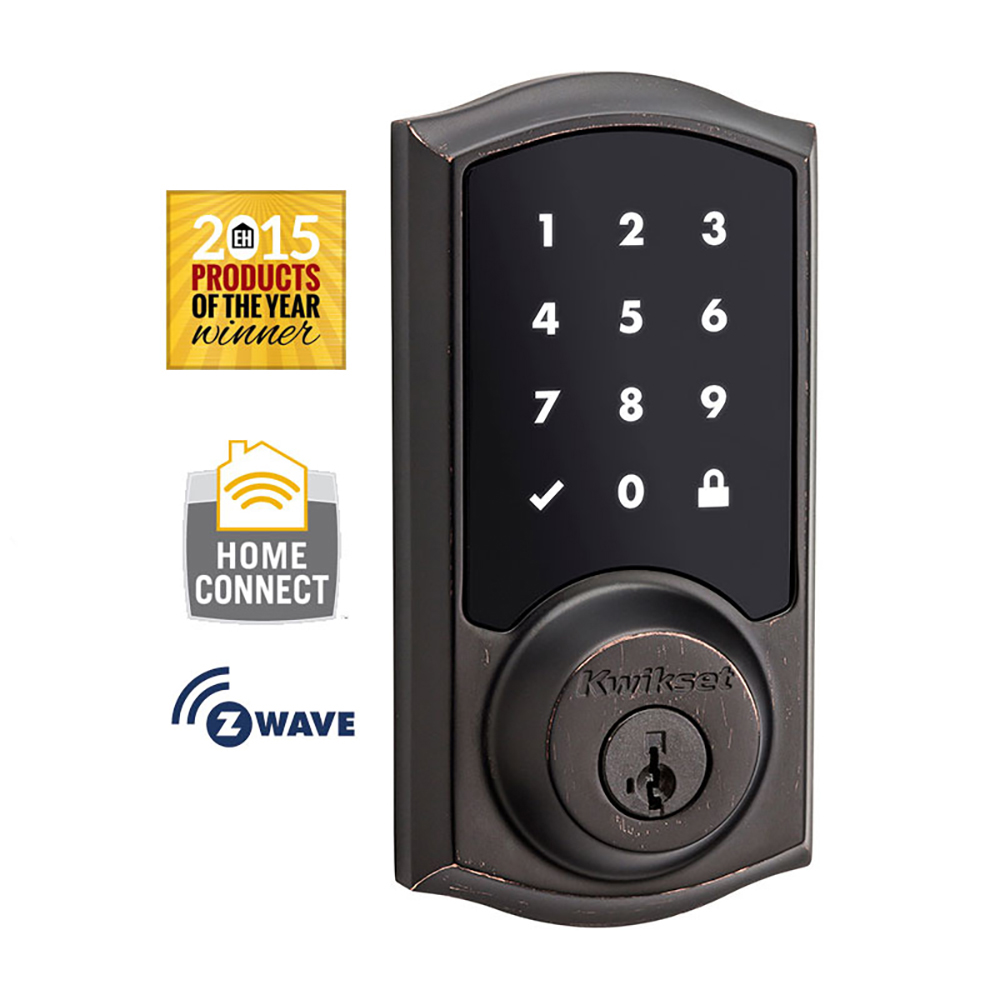 Kwikset 916TRL-11P-SMT-RCALFD SmartCode 916 Touchscreen Electronic Deadbolt