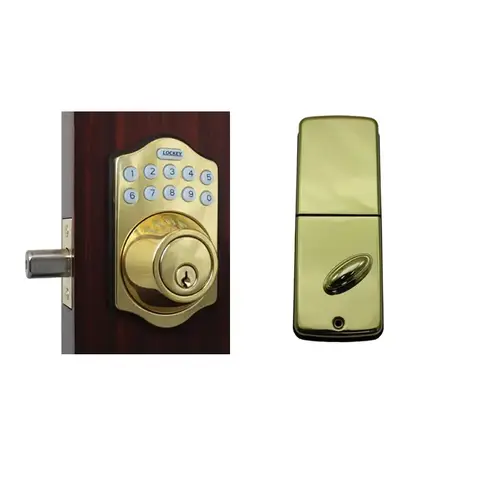 Electronic Deadbolt Lock Remote Ready w/ 1 Remote