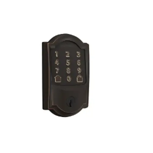 Schlage Encode Smart Wifi Single Cylinder Deadbolt Camelot Trim Schlage Encode Smart Wifi Single Cylinder Deadbolt Camelot Trim