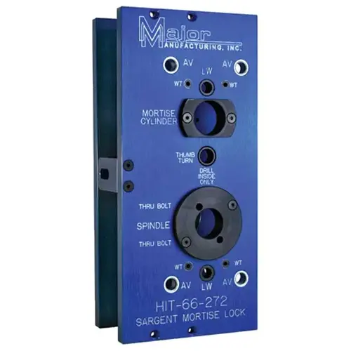 Template to Install or Retrofit Mortise Locks