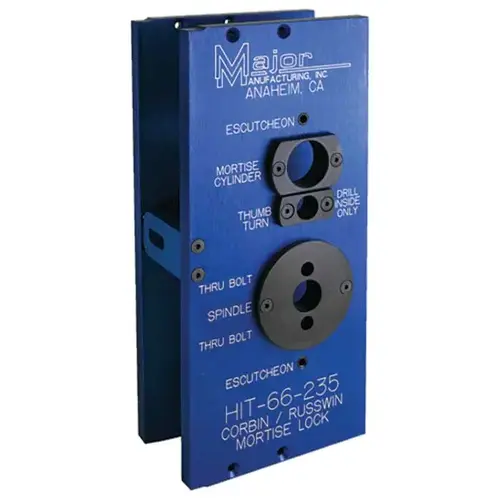 Template to Install or Retrofit Corbin Russwin ML2000 & ML2200 Mortise Locks