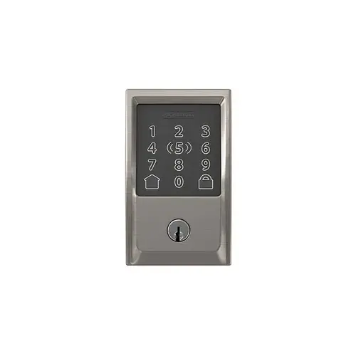 Encode Plus Smart WiFi Single Cylinder Deadbolt Satin Nickel Encode Plus Smart WiFi Single Cylinder Deadbolt Satin Nickel