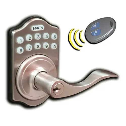 Electronic Lever Lock Remote Ready W/1 Remote