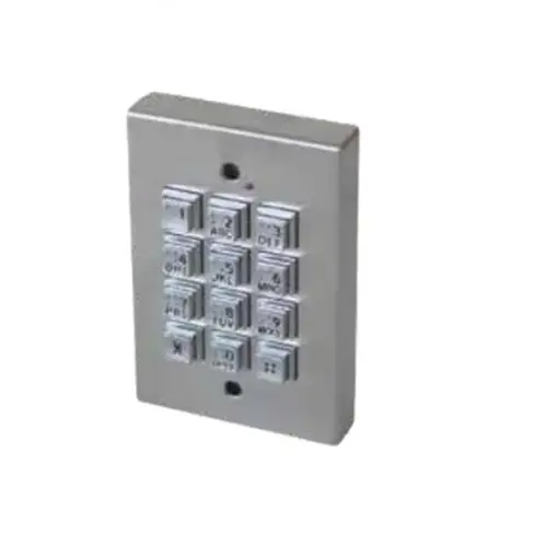 Stainless Steel Keypad Only Stainless Steel Keypad Only