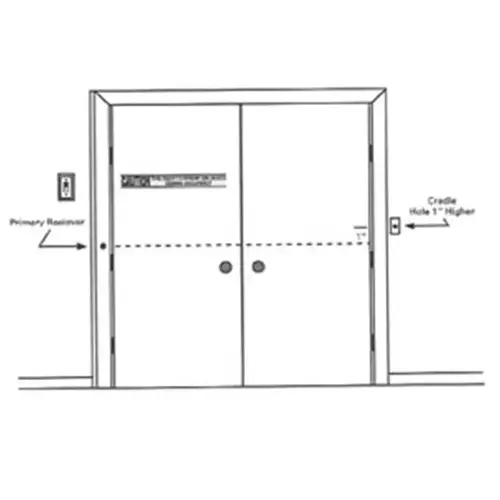 Exit Sec Bar Double 72 In Swing