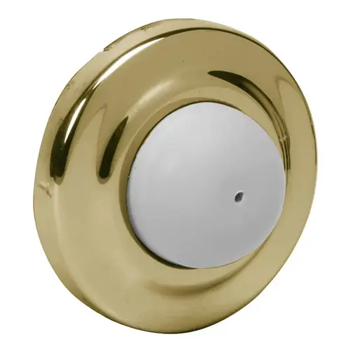 Solid Brass 2-1/2" Convex Wall Bumper Antique Brass Finish Solid Brass 2-1/2" Convex Wall Bumper Antique Brass Finish