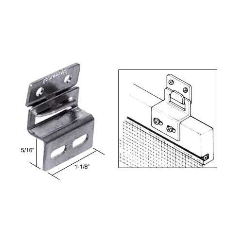 Screen and Storm Window Top Hanger - 4 Sets Screen and Storm Window Top Hanger - 4 Sets