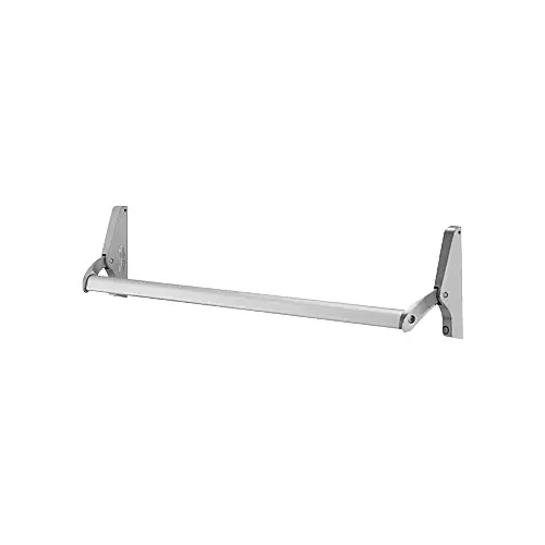 Satin Aluminum 48" Jackson 10 Series Non-Handed Concealed Vertical Rod Panic Exit Device Satin Aluminum 48" Jackson 10 Series Non-Handed Concealed Vertical Rod Panic Exit Device