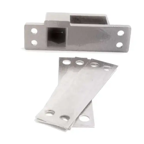 Surface Mount Cast Strike, Satin Chrome Surface Mount Cast Strike, Satin Chrome