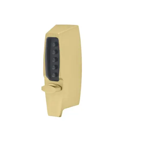 Pushbutton Lock Satin Brass Blackened Satin Relieved Clear Coated Pushbutton Lock Satin Brass Blackened Satin Relieved Clear Coated