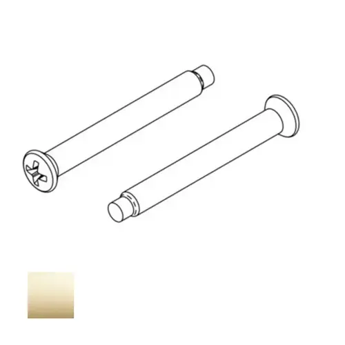 KSP and MSP Knobs and Levers Machine Screws Bright Brass Finish KSP and MSP Knobs and Levers Machine Screws Bright Brass Finish