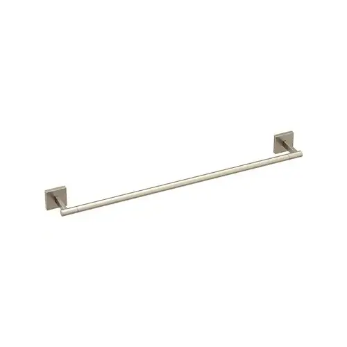 Triva 24" Towel Bar Brushed Nickel Finish Triva 24" Towel Bar Brushed Nickel Finish