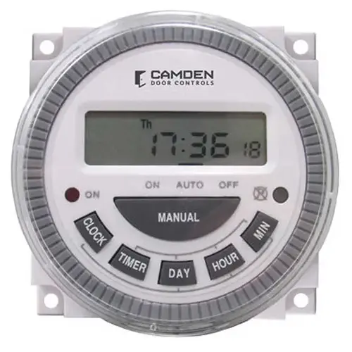 7 Day Timer, 15 Daily or Weekly Schedules, Internal Memory Back-Up, East to Program/Setup, Extremely Compact Size, SPDT Contacts Rated 16 AMPS @ 30VDC, 12VAC/DC 7 Day Timer, 15 Daily or Weekly Schedules, Internal Memory Back-Up, East to Program/Setup, Extremely Compact Size, SPDT Contacts Rated 16 AMPS @ 30VDC, 12VAC/DC