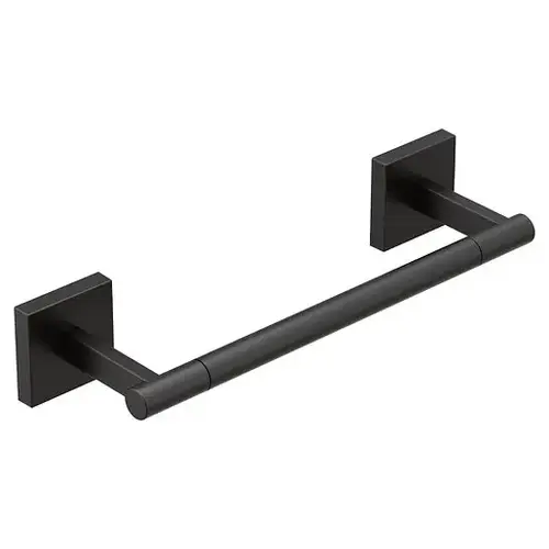 Triva 9" Hand Towel Bar Matte Black Finish Triva 9" Hand Towel Bar Matte Black Finish