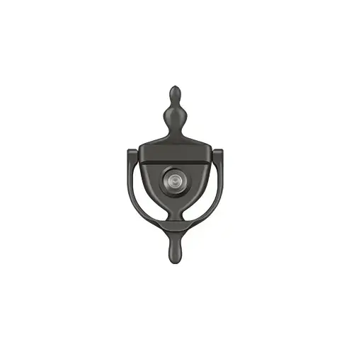 Door Knocker-Viewer; Oil Rubbed Bronze Finish Door Knocker-Viewer; Oil Rubbed Bronze Finish