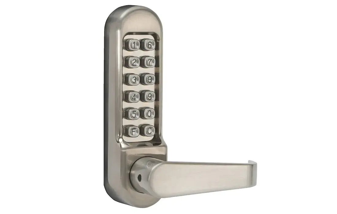 Kaba Access LD472-48-32D-41 Light Duty Pushbutton Lever Lock, 2-3