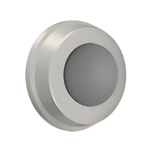 Flush Bumper, Solid Brass Material, 1" Diameter, Satin Nickel Finish Flush Bumper, Solid Brass Material, 1" Diameter, Satin Nickel Finish
