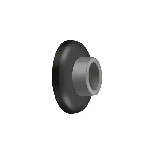 Wall Mount Concave Flush Bumper, 2-1/2" Diam. in Oil-rubbed Bronze