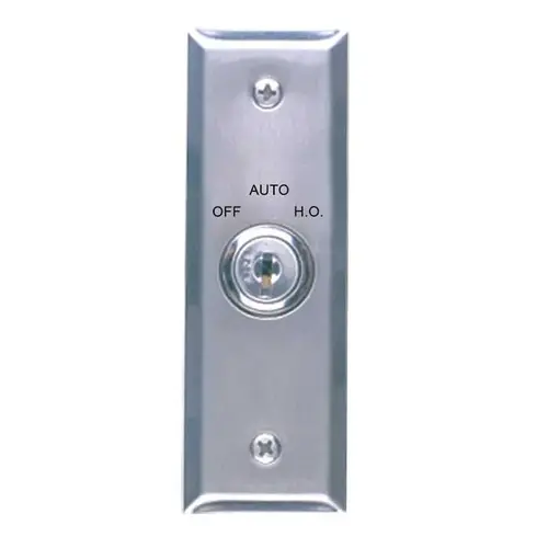 Key Switch With SS (Narrow Stile) Faceplate Key Switch With SS (Narrow Stile) Faceplate