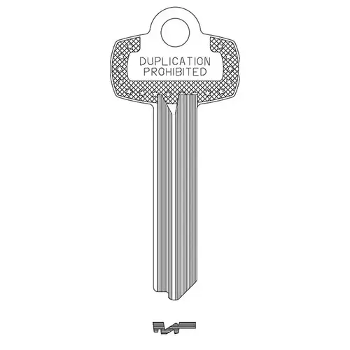 BEST Look-a-Like Key Blank, K Keyway BEST Look-a-Like Key Blank, K Keyway