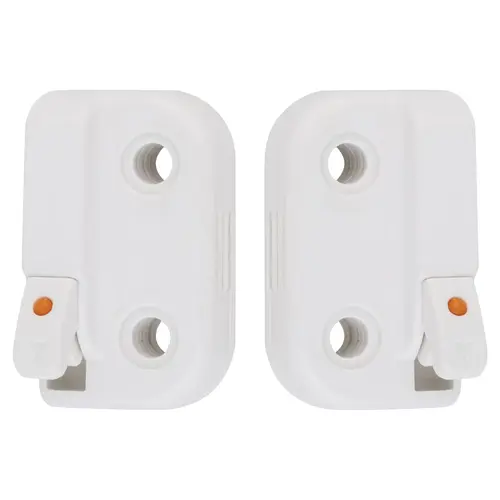 Cream White Dual Action Single/Double Hung Or Sliding Plastic (WOCD) Window Opening Control Device