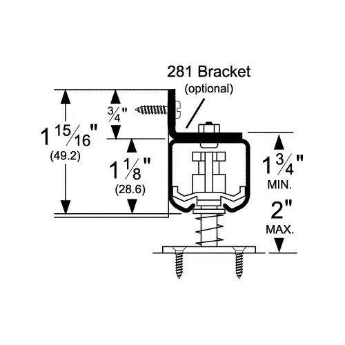 Bracket Zinc Coated Steel