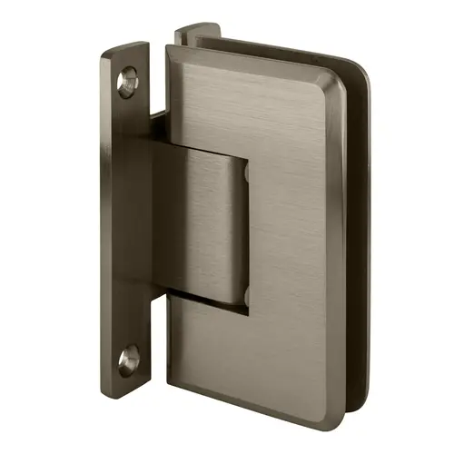Brushed Nickel Cologne 037 Series Wall Mount 'H' Back Plate Hinge